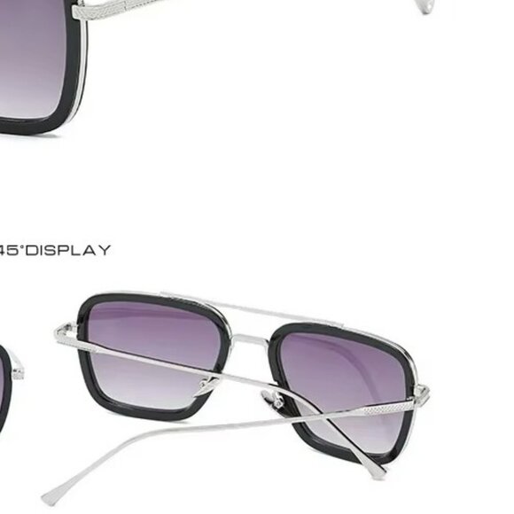 Tony Stark Glasses Men Women Sunglasses Iron man Eyewear Steampunk Sunglasses UV main image 6